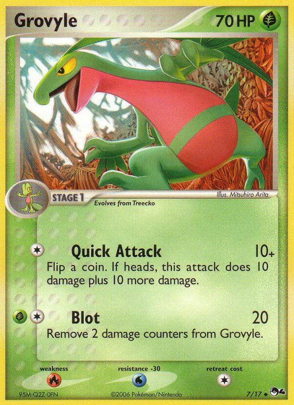 Grovyle (7/17) [POP Series 4] | Good Games Morley