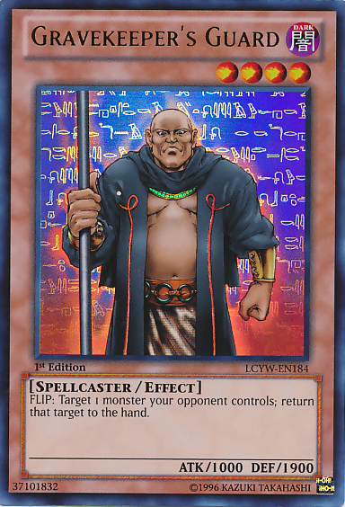 Gravekeeper's Guard [LCYW-EN184] Ultra Rare | Good Games Morley