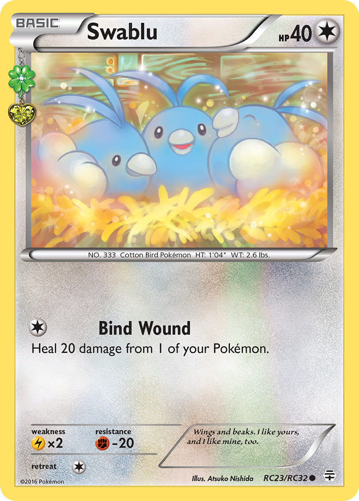 Swablu (RC23/RC32) [XY: Generations] | Good Games Morley