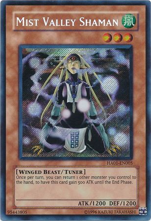 Mist Valley Shaman [HA01-EN005] Secret Rare | Good Games Morley