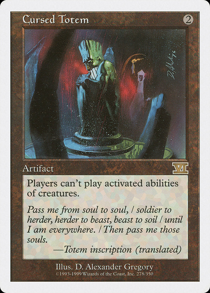 Cursed Totem [Classic Sixth Edition] | Good Games Morley