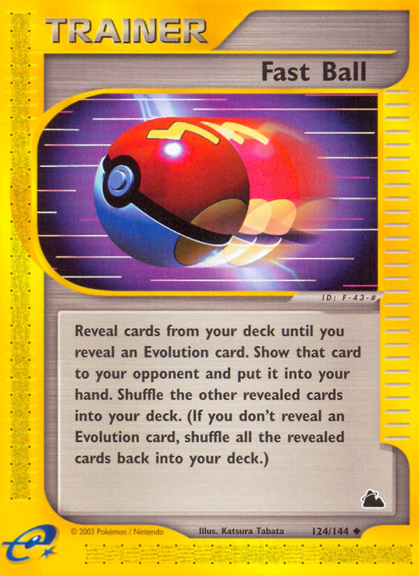 Fast Ball (124/144) [Skyridge] | Good Games Morley