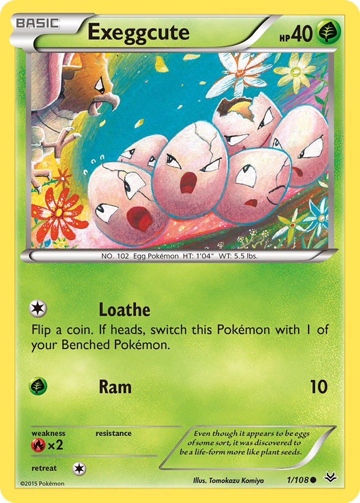 Exeggcute (1/108) [XY: Roaring Skies] | Good Games Morley