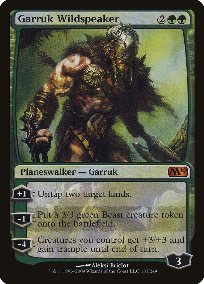 Garruk Wildspeaker [Magic 2010] | Good Games Morley