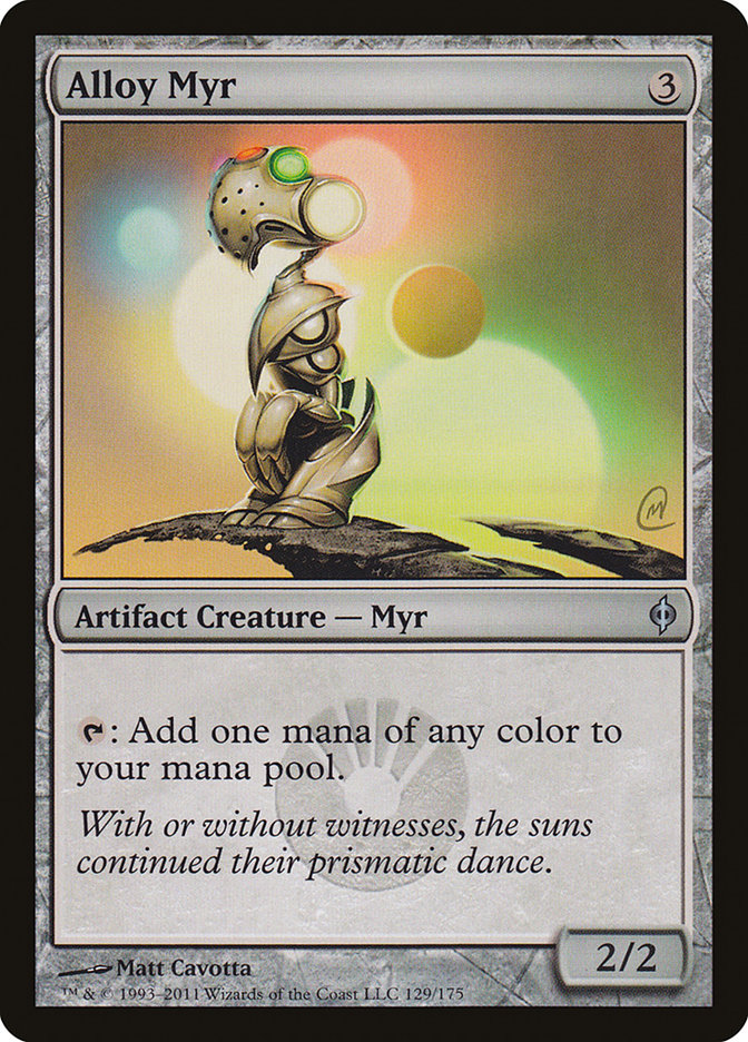 Alloy Myr [New Phyrexia] | Good Games Morley