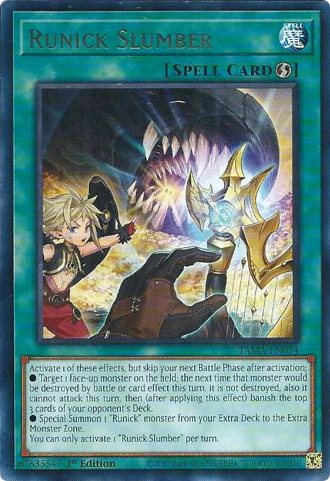 Runick Slumber [TAMA-EN034] Rare | Good Games Morley