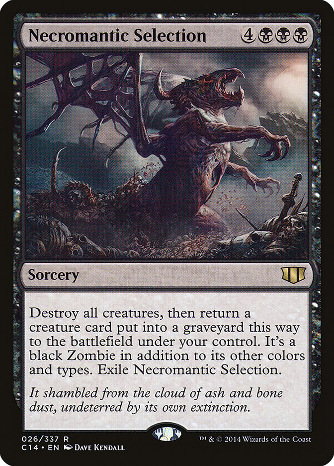 Necromantic Selection [Commander 2014] | Good Games Morley
