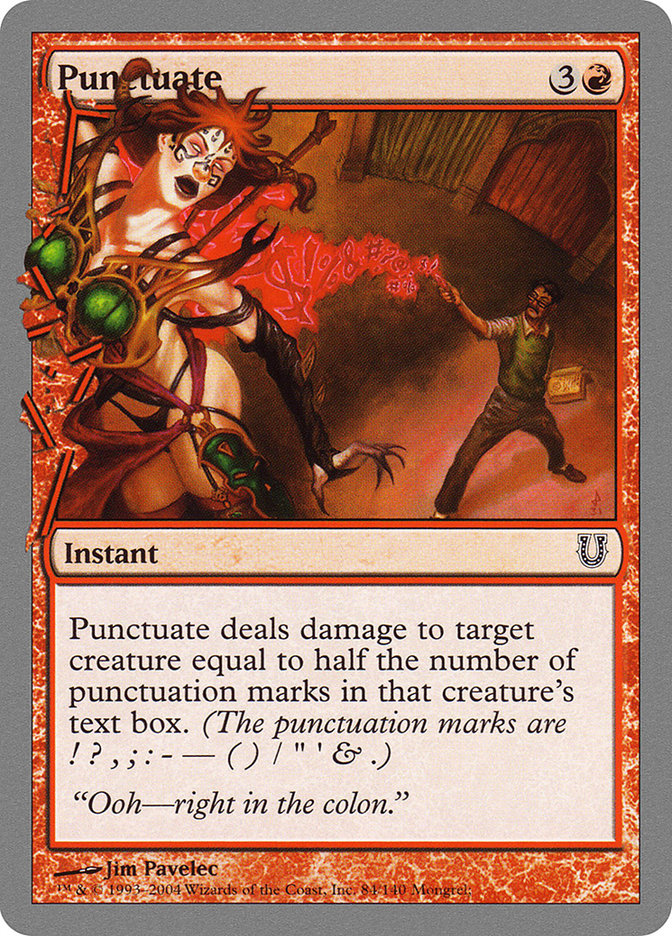 Punctuate [Unhinged] | Good Games Morley