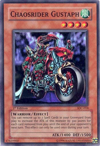 Chaosrider Gustaph [IOC-018] Super Rare | Good Games Morley