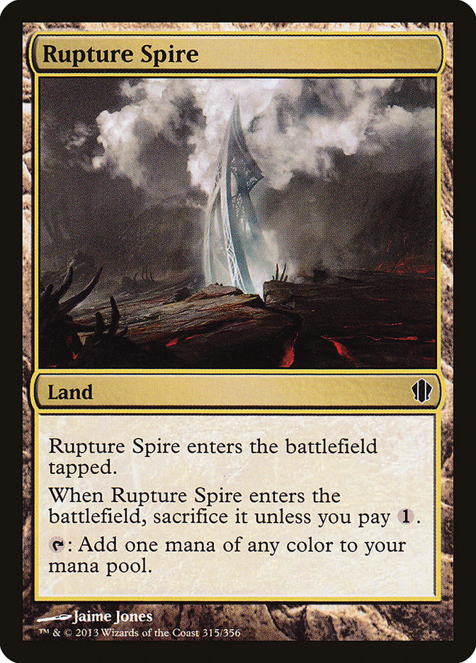 Rupture Spire [Commander 2013] | Good Games Morley