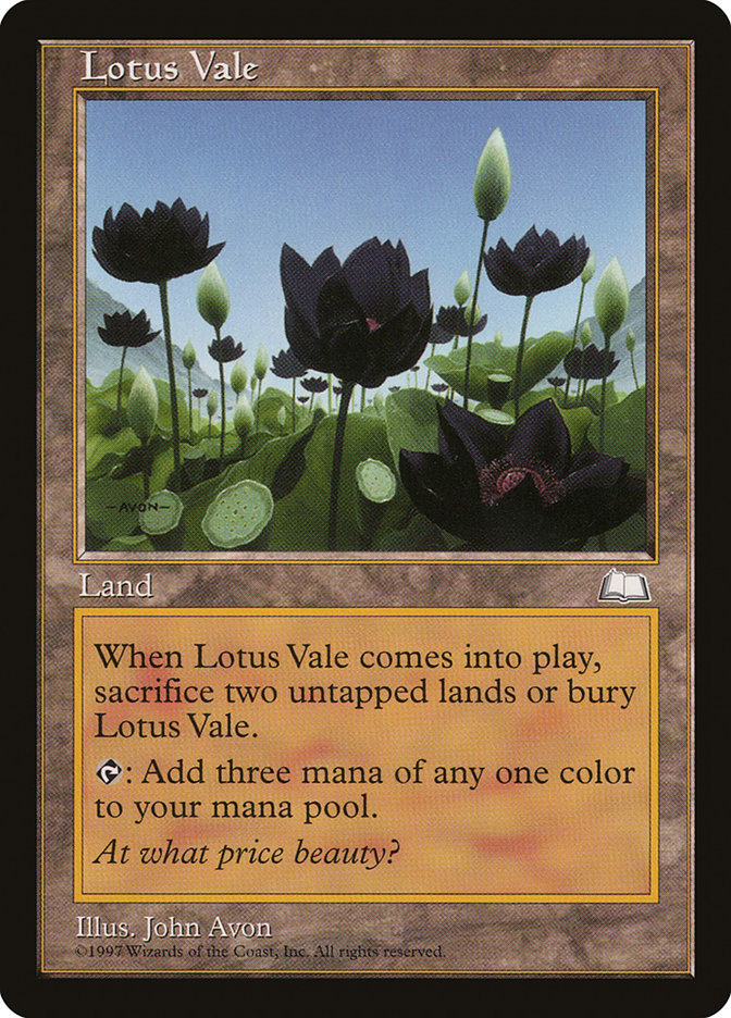 Lotus Vale [Weatherlight] | Good Games Morley