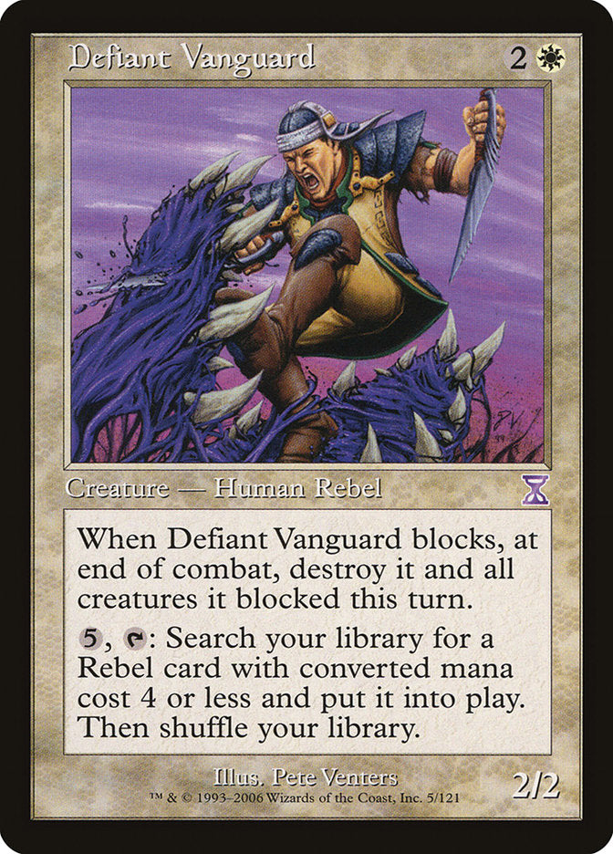 Defiant Vanguard [Time Spiral Timeshifted] | Good Games Morley