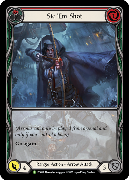 Sic 'Em Shot (Red) [LGS035] | Good Games Morley