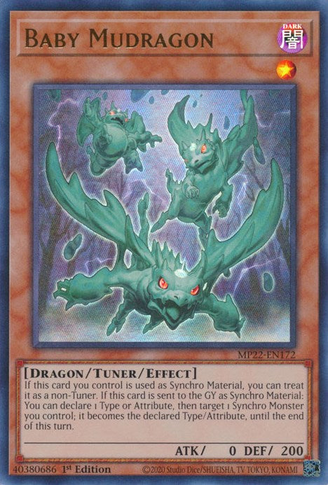 Baby Mudragon [MP22-EN172] Ultra Rare | Good Games Morley