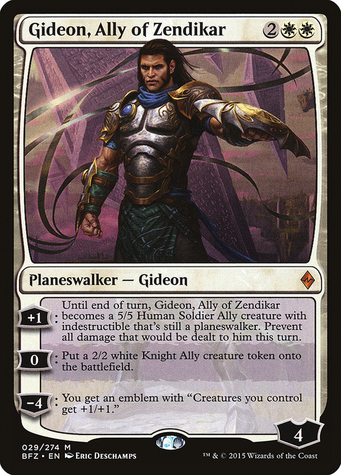 Gideon, Ally of Zendikar [Battle for Zendikar] | Good Games Morley