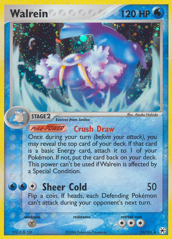 Walrein (15/101) [EX: Hidden Legends] | Good Games Morley