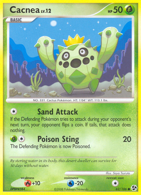 Cacnea (62/106) [Diamond & Pearl: Great Encounters] | Good Games Morley