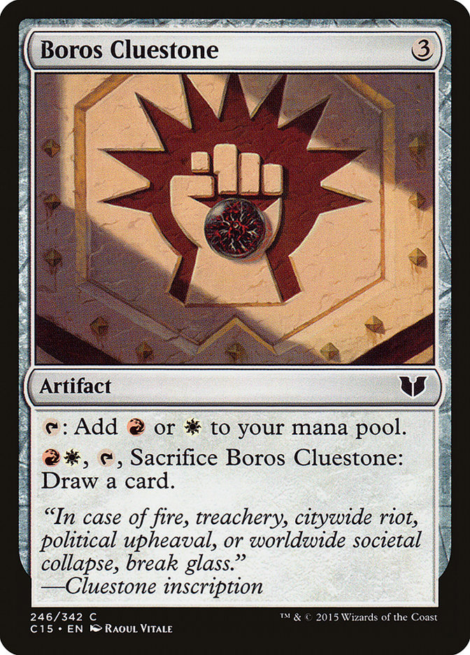 Boros Cluestone [Commander 2015] | Good Games Morley