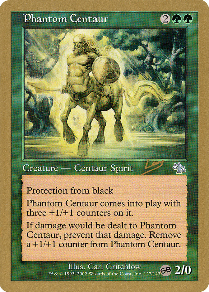 Phantom Centaur (Raphael Levy) (SB) [World Championship Decks 2002] | Good Games Morley