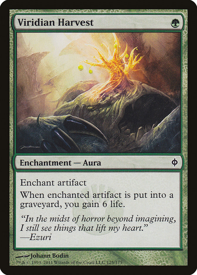 Viridian Harvest [New Phyrexia] | Good Games Morley