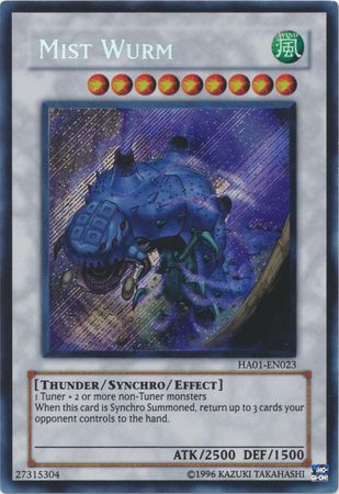 Mist Wurm [HA01-EN023] Secret Rare | Good Games Morley