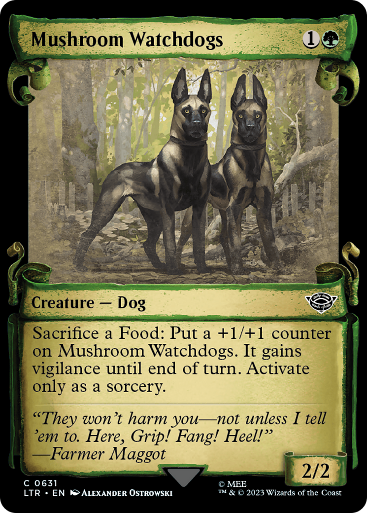 Mushroom Watchdogs [The Lord of the Rings: Tales of Middle-Earth Showcase Scrolls] | Good Games Morley
