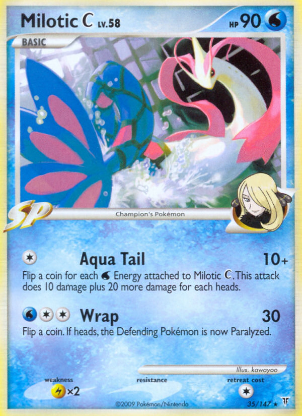 Milotic C (35/147) [Platinum: Supreme Victors] | Good Games Morley