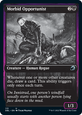 Morbid Opportunist [Innistrad: Double Feature] | Good Games Morley