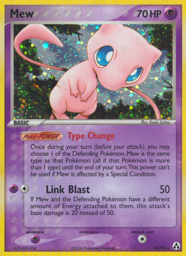 Mew (10/92) [EX: Legend Maker] | Good Games Morley