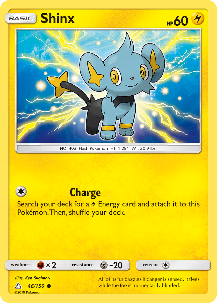 Shinx (46/156) [Sun & Moon: Ultra Prism] | Good Games Morley