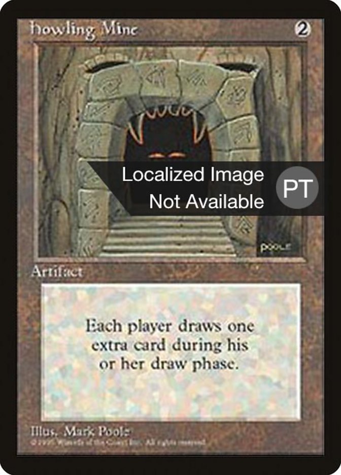 Howling Mine [Fourth Edition (Foreign Black Border)] | Good Games Morley