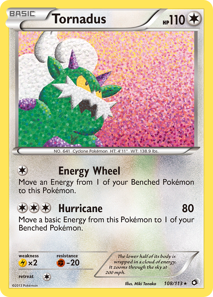 Tornadus (108/113) [Black & White: Legendary Treasures] | Good Games Morley