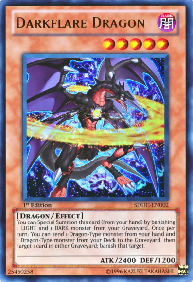 Darkflare Dragon [SDDC-EN002] Ultra Rare | Good Games Morley