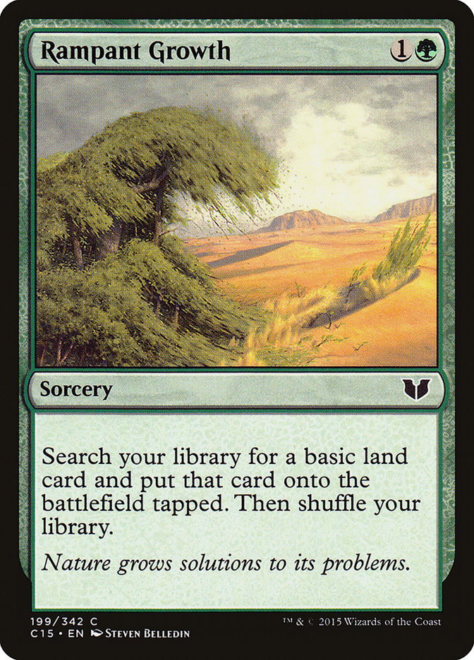 Rampant Growth [Commander 2015] | Good Games Morley