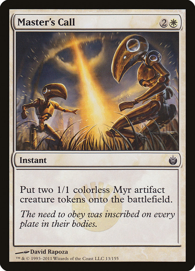 Master's Call [Mirrodin Besieged] | Good Games Morley