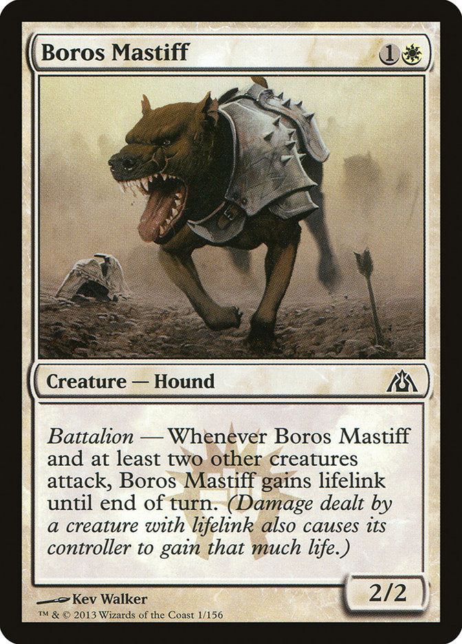 Boros Mastiff [Dragon's Maze] | Good Games Morley