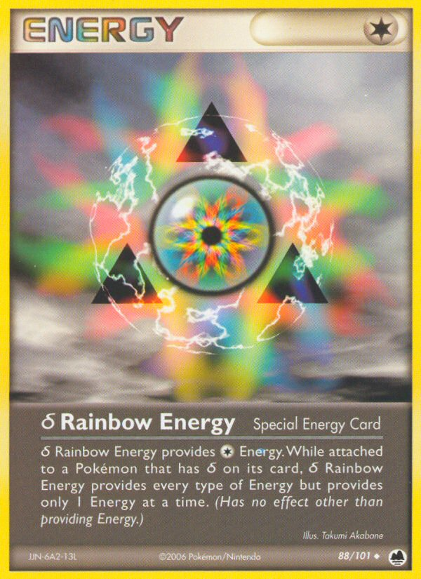 Rainbow Energy (88/101) (Delta Species) [EX: Dragon Frontiers] | Good Games Morley