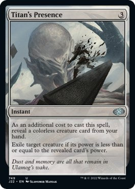 Titan's Presence [Jumpstart 2022] | Good Games Morley