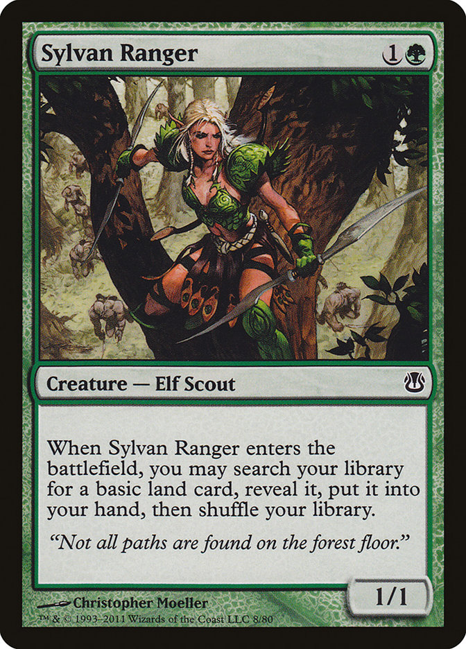 Sylvan Ranger [Duel Decks: Ajani vs. Nicol Bolas] | Good Games Morley