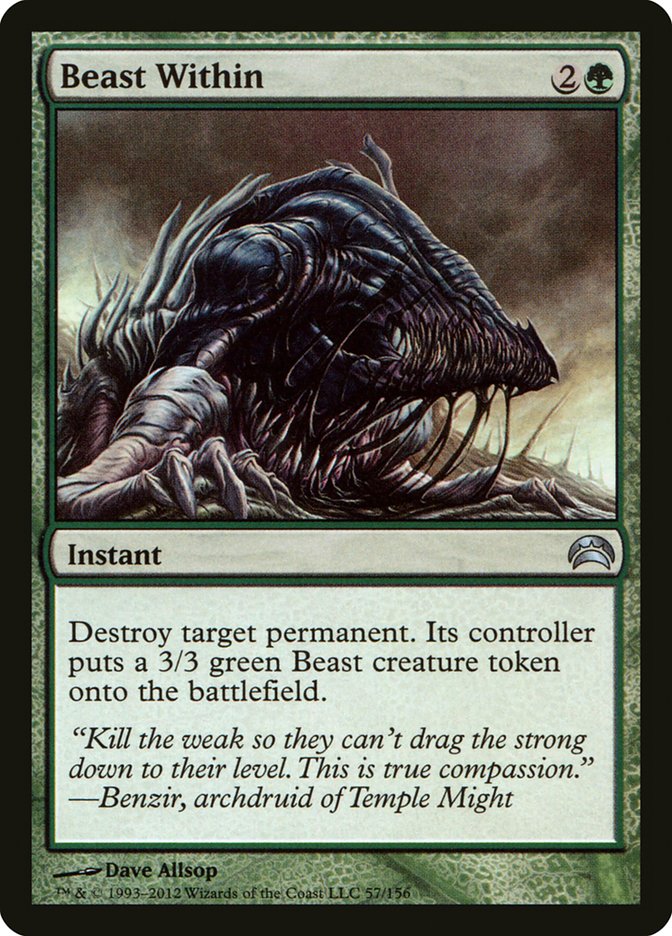 Beast Within [Planechase 2012] | Good Games Morley