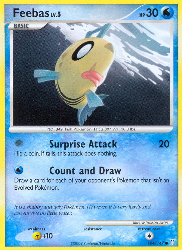 Feebas (104/147) [Platinum: Supreme Victors] | Good Games Morley