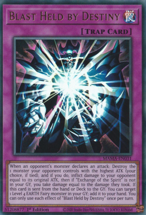 Blast Held by Destiny [MAMA-EN031] Ultra Rare | Good Games Morley