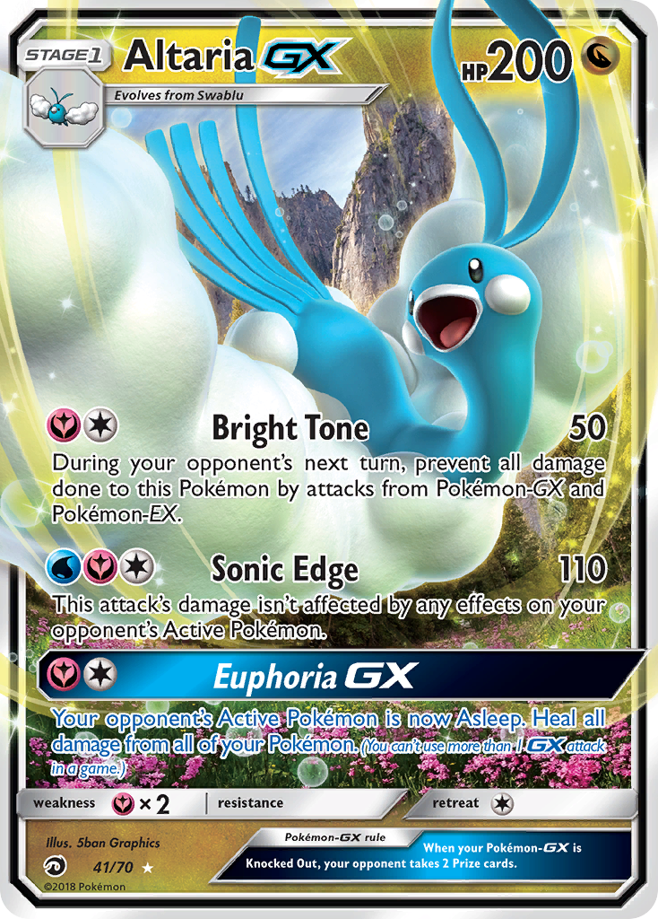 Altaria GX (41/70) [Sun & Moon: Dragon Majesty] | Good Games Morley