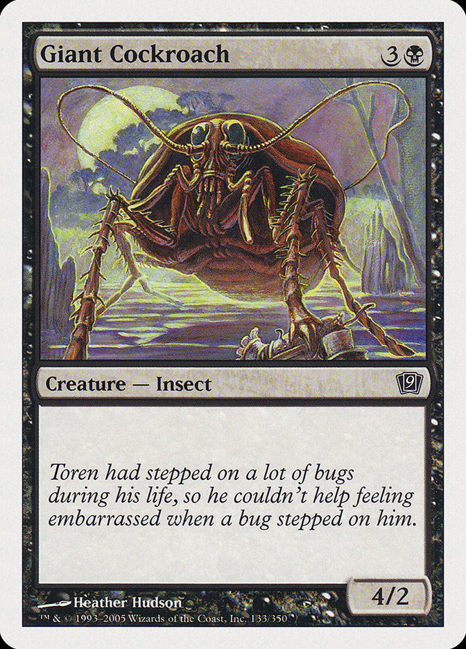 Giant Cockroach [Ninth Edition] | Good Games Morley