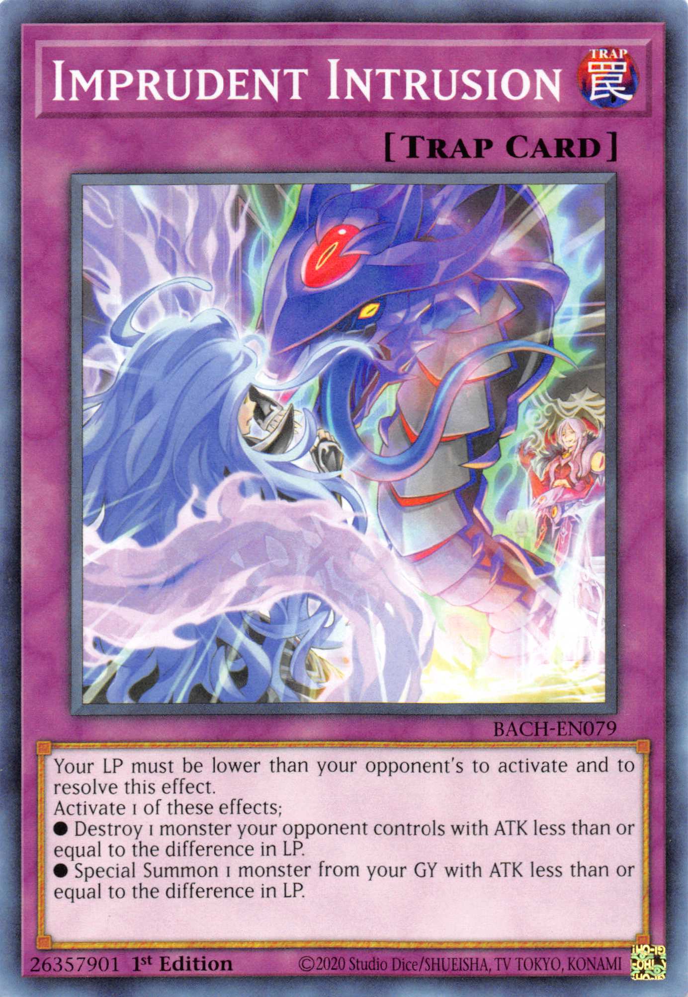 Imprudent Intrusion [BACH-EN079] Common | Good Games Morley