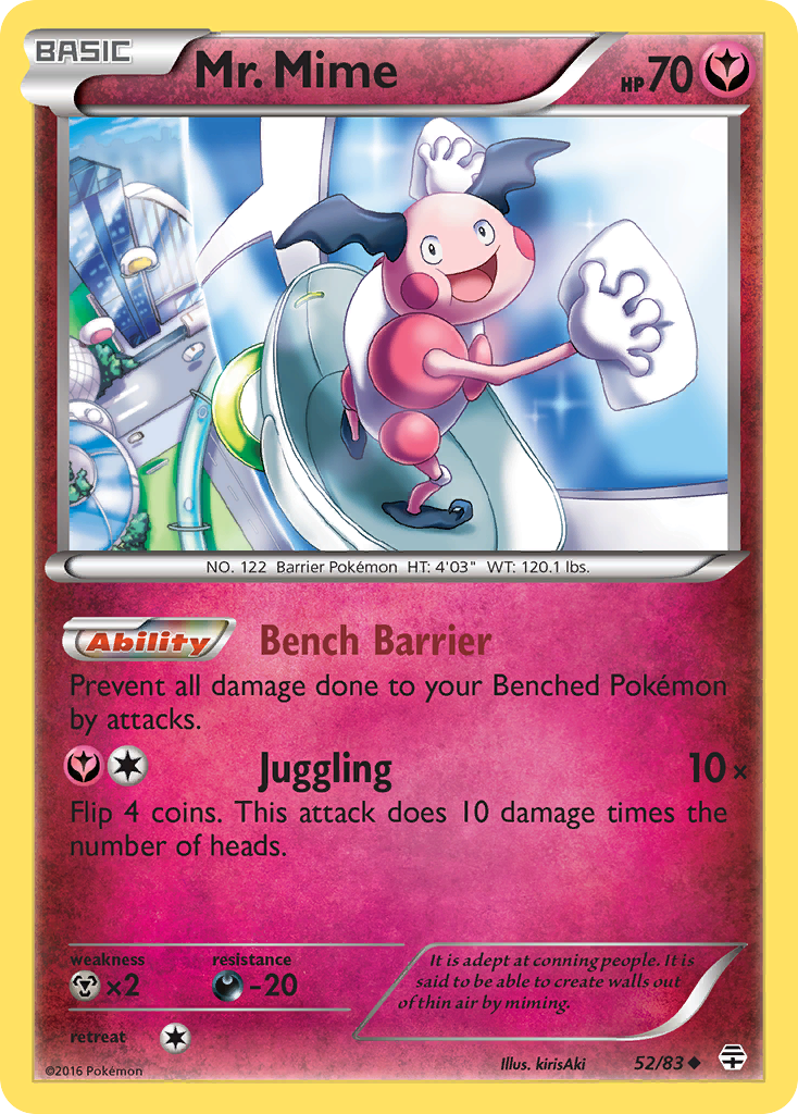 Mr. Mime (52/83) [XY: Generations] | Good Games Morley