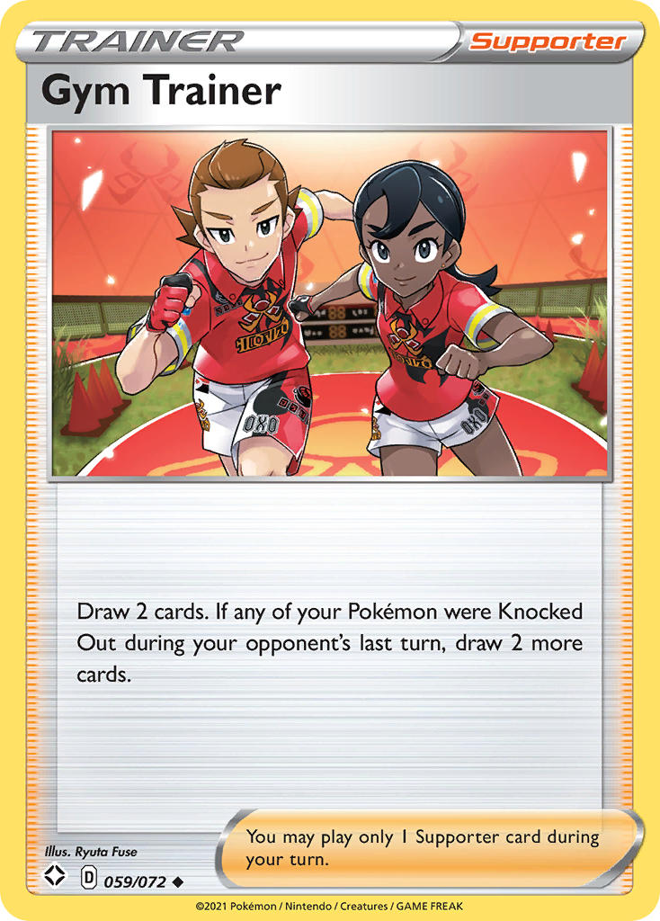 Gym Trainer (059/072) [Sword & Shield: Shining Fates] | Good Games Morley