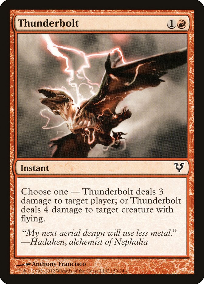 Thunderbolt [Avacyn Restored] | Good Games Morley