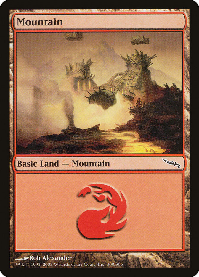 Mountain (300) [Mirrodin] | Good Games Morley