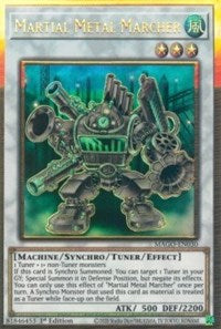Martial Metal Marcher [MAGO-EN030] Gold Rare | Good Games Morley